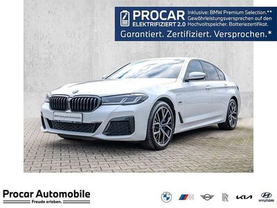 Gebraucht BMW 530e Sport Line 184 PS (135 kW) 2022 Weiß Limousine