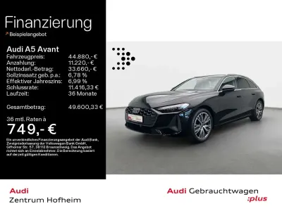 Gebraucht Audi A5 Sport 204 PS (150 kW) 2025 Mythosschwarz metallic Kombi