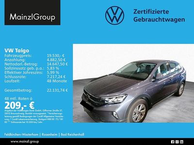 Gebraucht VW Taigo Life 116 PS (85 kW) 2025 Grau SUV