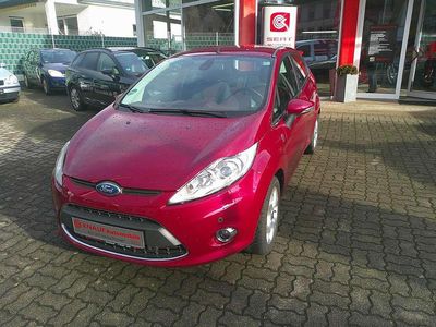 Gebraucht Ford Fiesta Titanium 82 PS (60 kW) 2009 Violett Kleinwagen