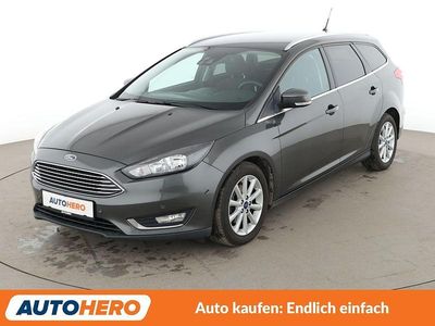 Usata Ford Focus Titanium 125 CV (91 kW) 2017 Grigio Station wagon