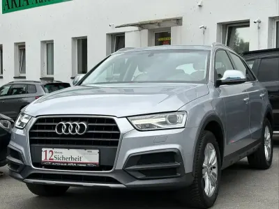 Gebraucht Audi Q3 Design 150 PS (110 kW) 2018 Silber SUV
