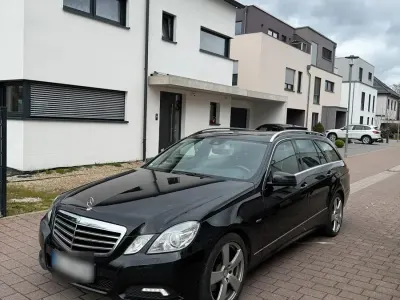 Brugt Mercedes E350 231 HK (169 kW) 2010 Sort Stationcar
