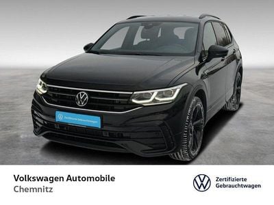 Gebraucht VW Tiguan Allspace R-line 190 PS (139 kW) 2023 Deep black perleffekt SUV