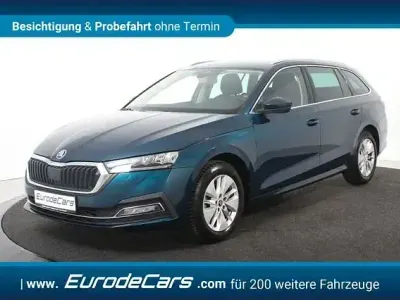 Gebraucht Skoda Octavia Clever 110 PS (80 kW) 2023 Grün Kombi