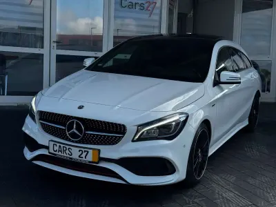 Brugt Mercedes CLA250 AMG 218 HK (160 kW) 2018 Hvid Sedan