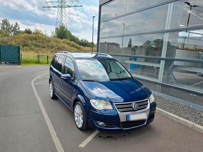 Gebraucht VW Touran R-line 140 PS (102 kW) 2009 Blau Van / Kleinbus