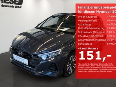 Usata Hyundai i20 N Line 100 CV (73 kW) 2021 Grigio Berlina
