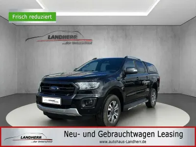 Gebraucht Ford Ranger Wildtrack 213 PS (156 kW) 2021 Iridiumschwarz metallic (metallic) Pickup