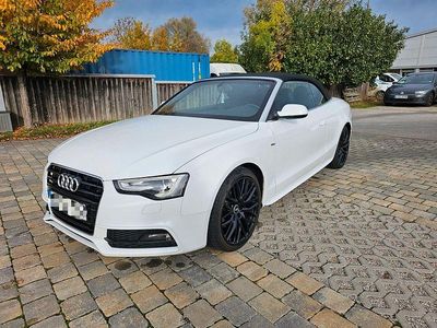 Gebraucht Audi A5 Cabriolet S-Line 177 PS (130 kW) 2013 Weiß Cabrio