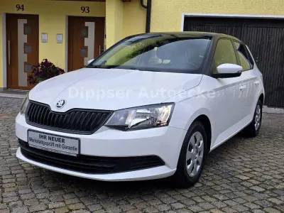 Gebraucht Skoda Fabia 60 PS (44 kW) 2016 Weiß Kleinwagen