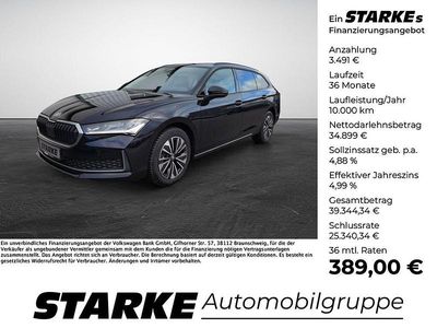 Second-hand Skoda Superb 150 CP (110 kW) 2025 Negru Break