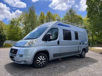 Gebraucht Fiat Ducato 120 PS (88 kW) 2009 Blau Van