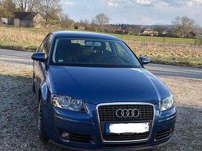 Gebraucht Audi A3 Attraction 102 PS (75 kW) 2008 Blau Kleinwagen