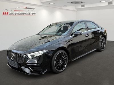 Brugt Mercedes A200 AMG 163 HK (119 kW) 2020 Sort Sedan