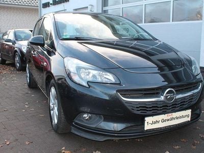 Gebraucht Opel Corsa Edition 95 PS (69 kW) 2016 Schwarz Limousine