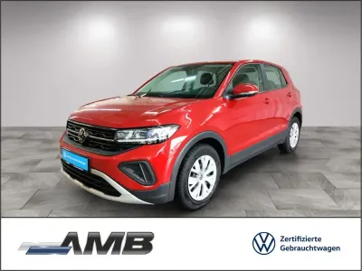 Gebraucht VW T-Cross Basis 95 PS (69 kW) 2025 Rot SUV