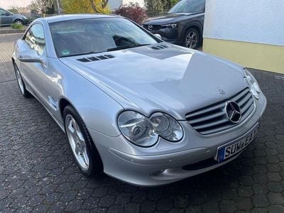 Usata Mercedes SL500 306 CV (225 kW) 2003 Argento Cabrio