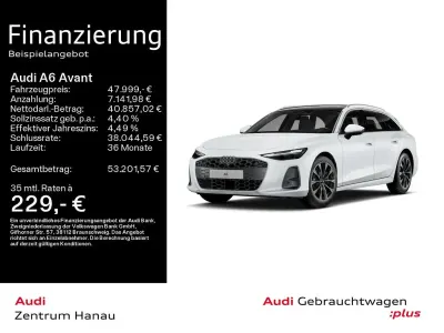 Gebraucht Audi A6 Advanced 204 PS (150 kW) 2025 Gletscherweiß metallic Kombi