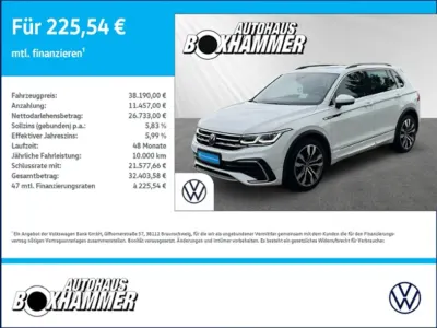 Gebraucht VW Tiguan R-line 190 PS (139 kW) 2023 Weiß SUV
