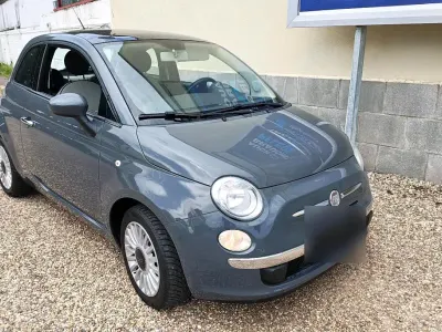 Gebraucht Fiat 500 Lounge 70 PS (51 kW) 2011 Grau Kleinwagen