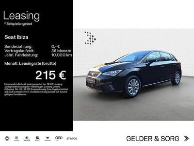 Second-hand Seat Ibiza XCELLENCE 90 CP (66 kW) 2021 Negru Hatchback