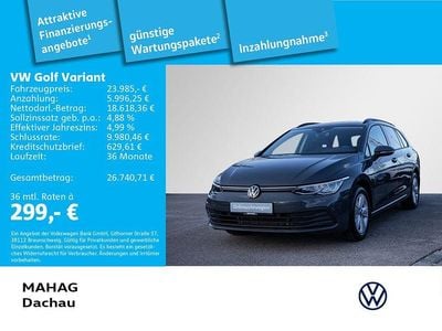 Gebraucht VW Golf VIII Life 131 PS (96 kW) 2023 Grau Kombi