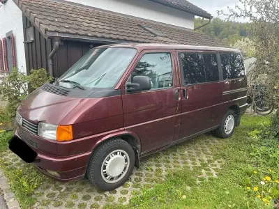 Używany VW T4 110 KM (80 kW) 1995 Czerwony Van