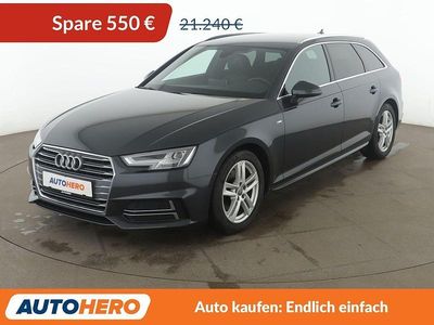 Grau Gebraucht 2017 Audi A4 Sport Kombi | 20.690 € (Teuer)