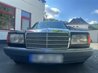 Gebraucht Mercedes 300 SE 176 PS (129 kW) 1986 Blau Limousine