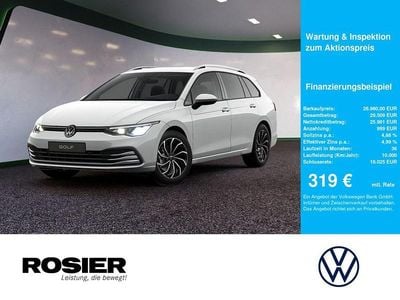 Weiß Gebraucht 2024 VW Golf VIII Move Kombi | 26.980 € (Fairer Preis)