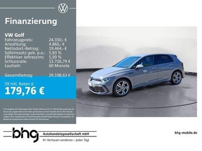 Second-hand VW Golf VIII R-line 131 CP (96 kW) 2024 Gri Berlinǎ