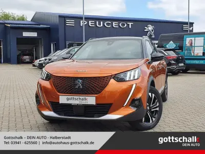 Gebraucht Peugeot e-2008 GT 100 kW (136 PS) 2022 Orange SUV