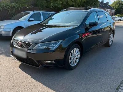 Gebraucht Seat Leon ST 110 PS (80 kW) 2016 Schwarz Kombi