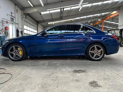 Gebraucht Mercedes C300 AMG 245 PS (180 kW) 2018 Blau Limousine