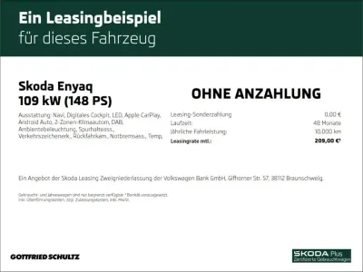 Second-hand Skoda Enyaq iV 108 kW (148 CP) 2023 Albastru SUV