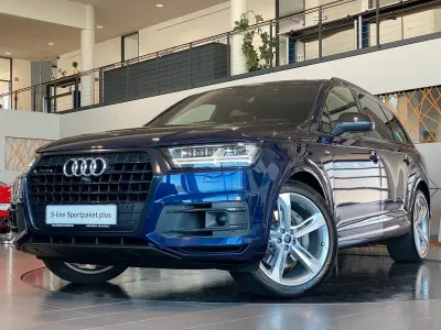 Gebraucht Audi Q7 S-line plus 286 PS (210 kW) 2019 Blau SUV