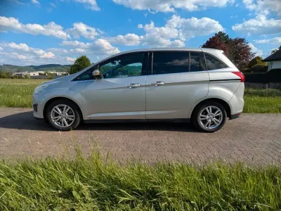 Gebraucht Ford Grand C-Max Trend 105 PS (77 kW) 2011 Silber Van / Kleinbus