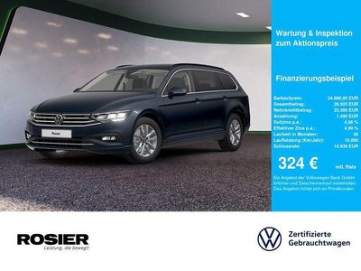Usata VW Passat Business 150 CV (110 kW) 2021 Blu Station wagon