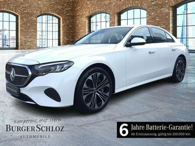 Gebraucht Mercedes E300 Avantgarde 313 PS (230 kW) 2024 Weiß unilack polarweiß Limousine