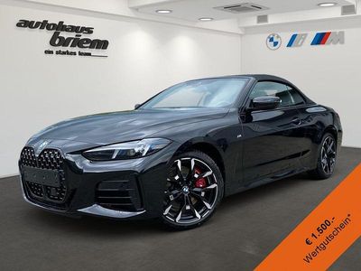 Neu BMW 430 Cabriolet M Sport 245 PS (180 kW) 2025 Black sapphire metallic Cabrio