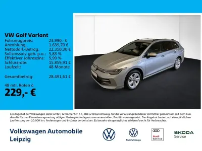 Gebraucht VW Golf VIII Life 116 PS (85 kW) 2025 Silber Kombi