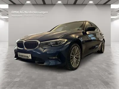 Brugt BMW 330e Sport Line 292 HK (214 kW) 2022 Blå Sedan