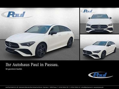 Gebraucht Mercedes CLA200 Shooting Brake AMG line 163 PS (119 kW) 2024 Unilack polarweiß Kombi
