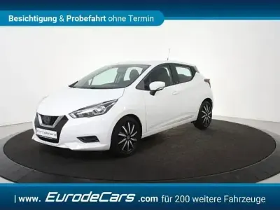 Gebraucht Nissan Micra Visia+ 90 PS (66 kW) 2018 Weiß Kleinwagen