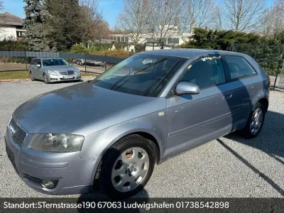 Gebraucht Audi A3 Attraction 150 PS (110 kW) 2004 Silber Kleinwagen