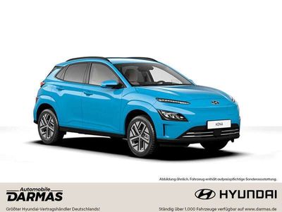 gebraucht Hyundai Kona Elektro 64 kWh Prime Klimaaut. LED Leder