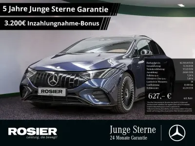 Gebraucht Mercedes EQE AMG 53 Premium Plus 505 kW (687 PS) 2025 Blau / sodalithblau Limousine