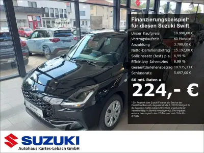 Neu Suzuki Swift Club 83 PS (61 kW) 2026 Silber Kleinwagen