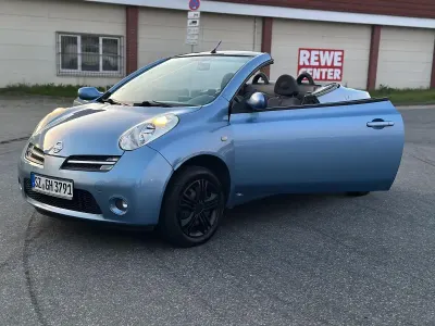 Gebraucht Nissan Micra 88 PS (64 kW) 2005 Blau Cabrio